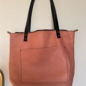 Elegant Portland Leather Tote Bag